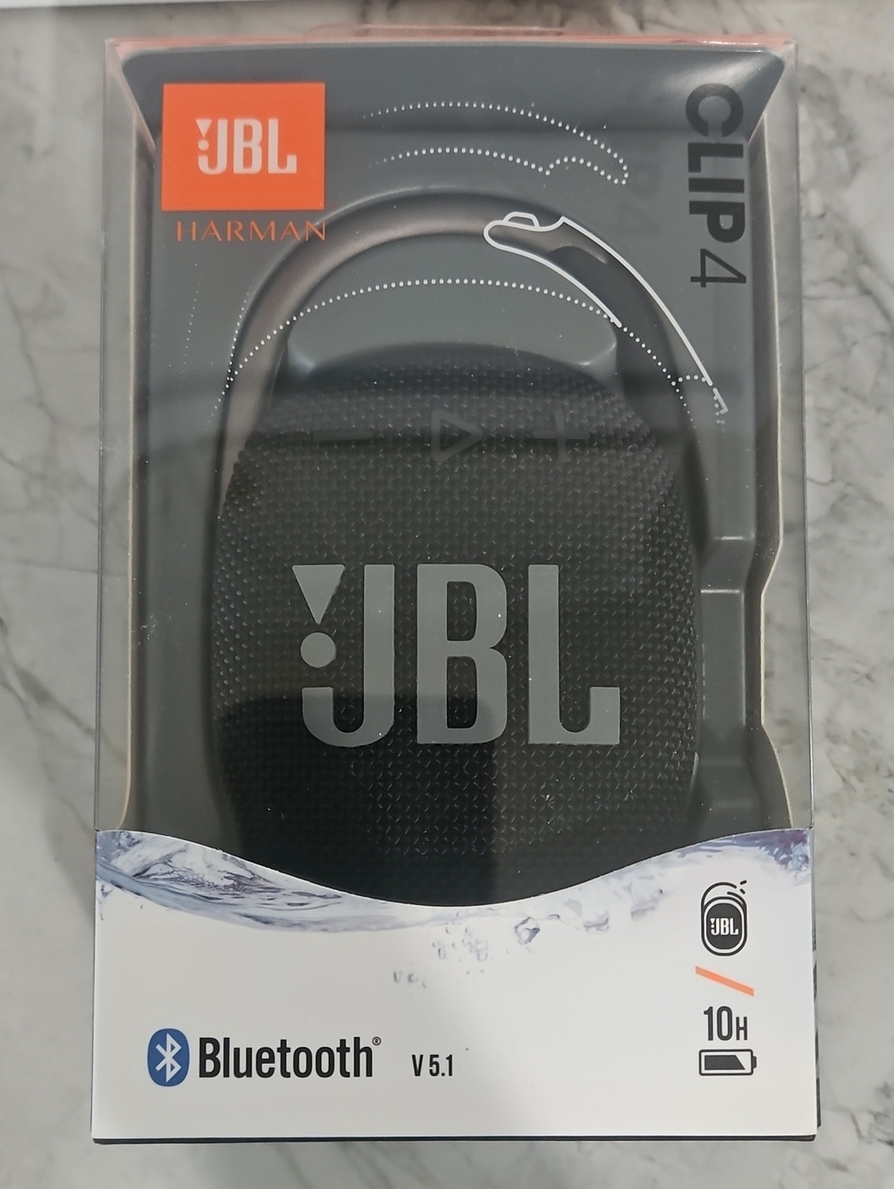 JBL Clip 4 On-Ear Headphones — Black